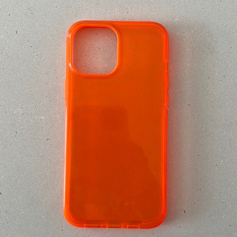 iPhone 12 Pro Max neon orange case